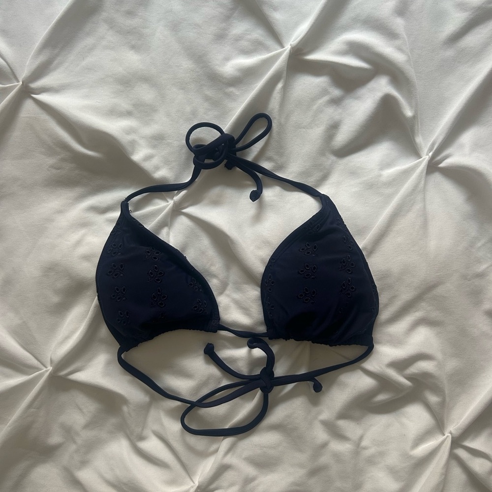 Old Navy Navy Blue Bikini Top